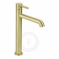 Смеситель для раковины FILARETE Roun FL6020, матовое золото