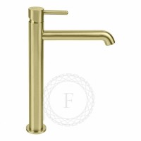 Смеситель для раковины FILARETE Roun FL6020, матовое золото