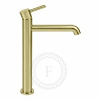 Смеситель для раковины FILARETE Roun FL6020, матовое золото