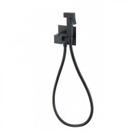 Гигиенический душ со смесителем Grocenberg GB008 с термостатом, черный матовый