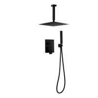 Душевая система скрытого монтажа FILARETE Fing FL1044, черный матовый