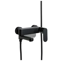Смеситель для ванны FILARETE Ретта FL2130BL, черный