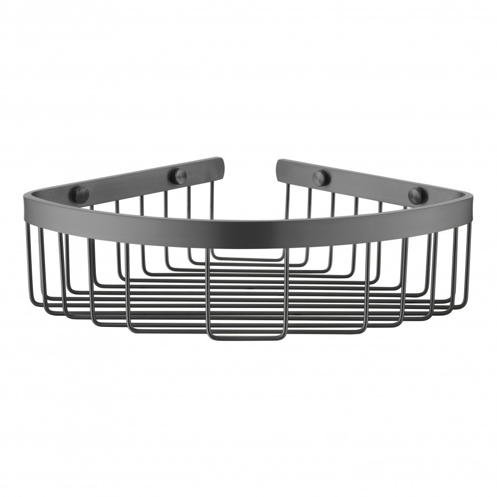 Полка корзина угловая Grocenberg AC0091BG, графит