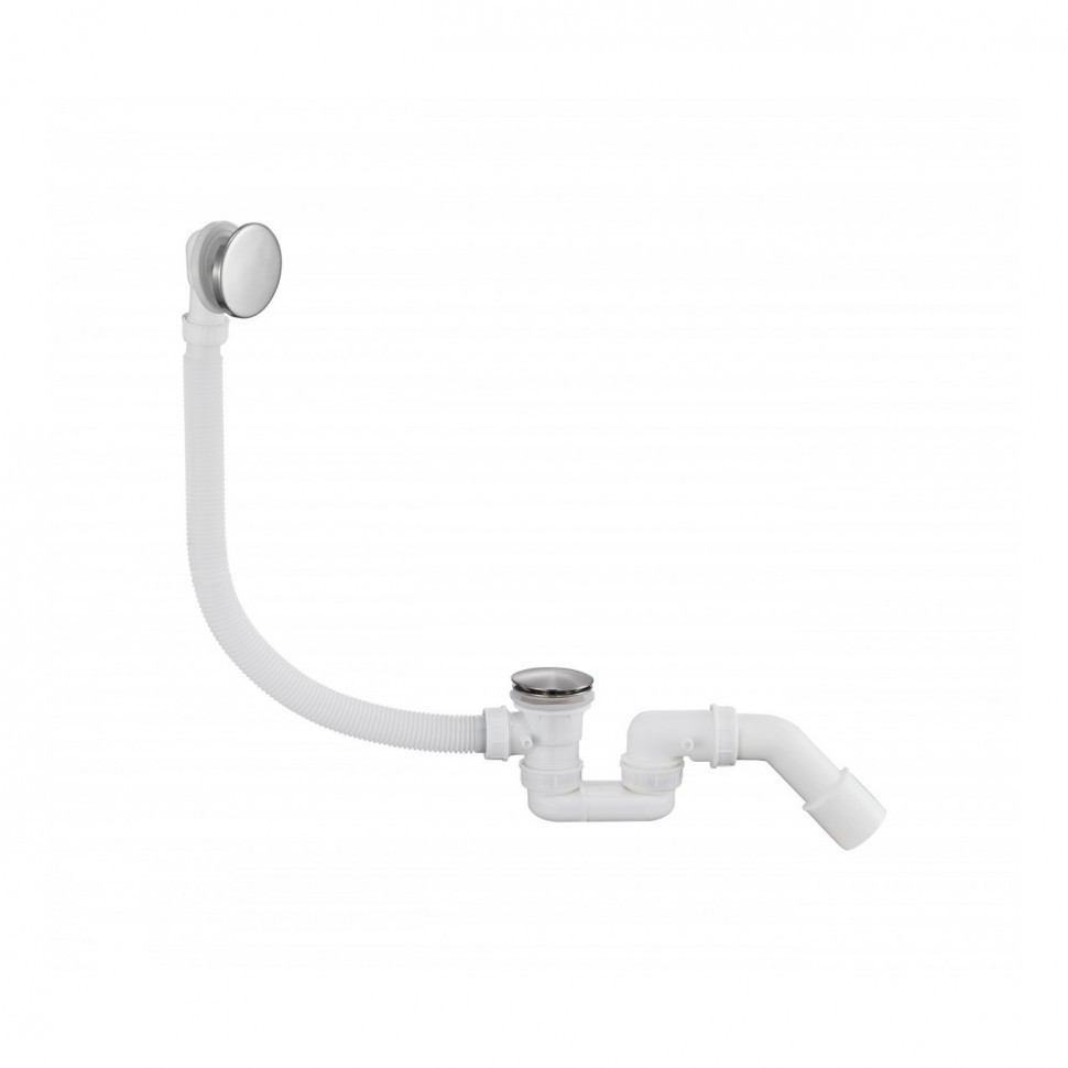 Автоматический слив-перелив для ванны Grocenberg GB230, никель