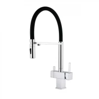 Смеситель для кухни под фильтр на магните Grocenberg GB4098, хром