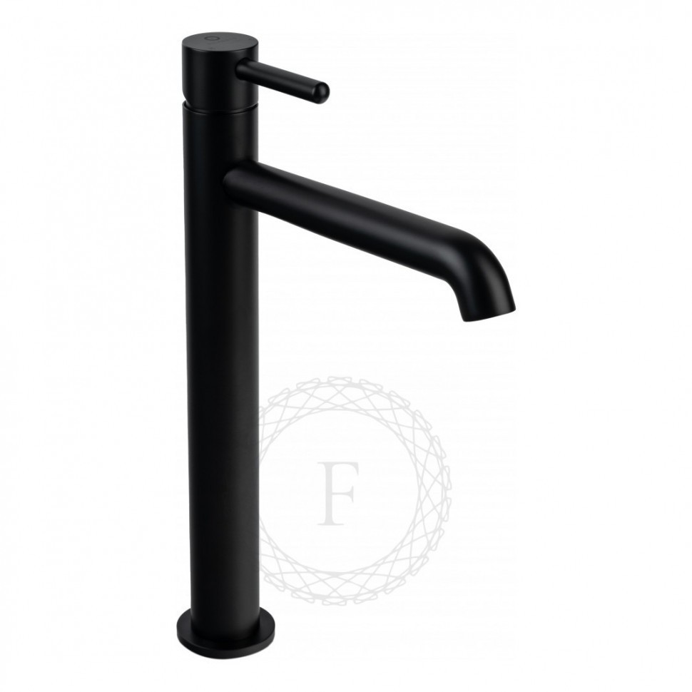 Смеситель для раковины FILARETE Roun FL6020, черный матовый