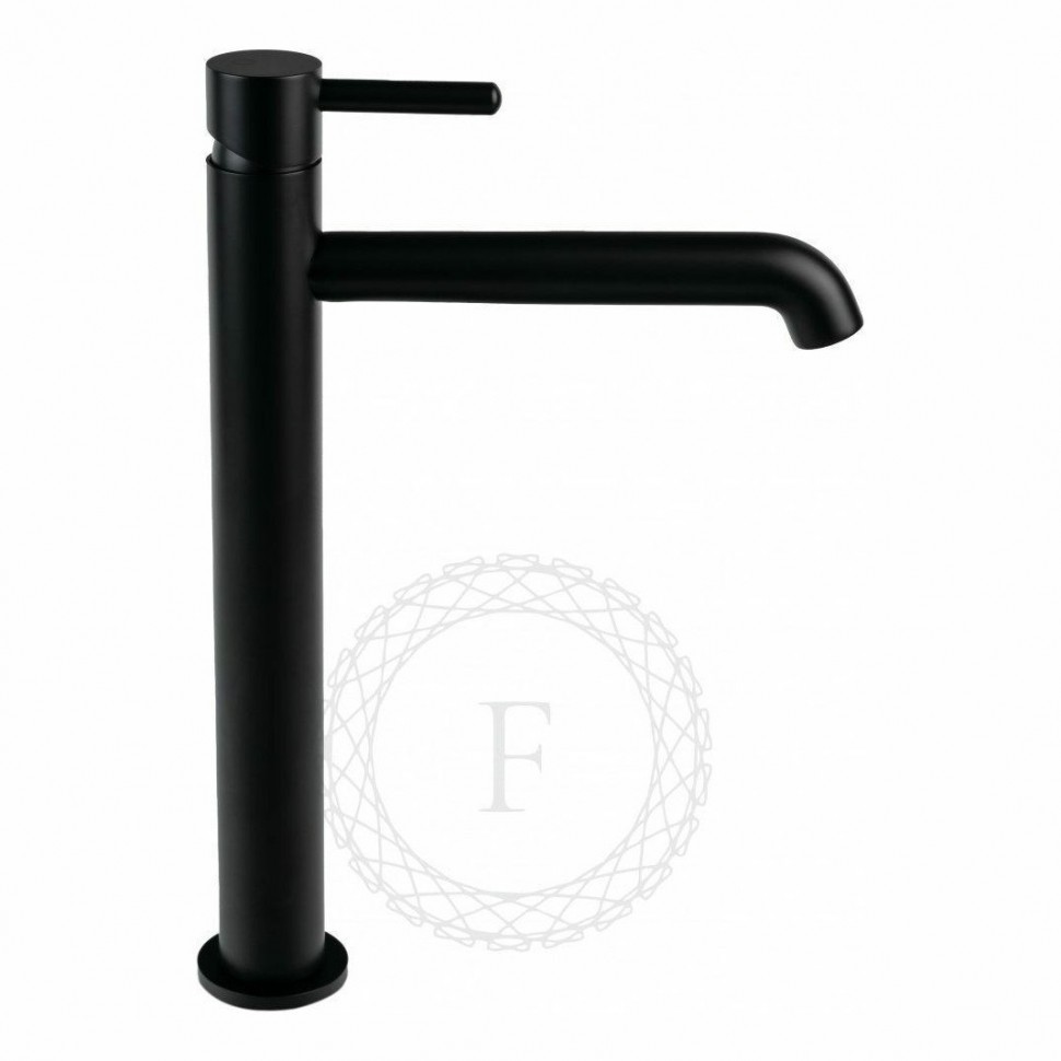 Смеситель для раковины FILARETE Roun FL6020, черный матовый