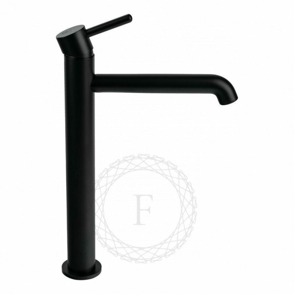 Смеситель для раковины FILARETE Roun FL6020, черный матовый