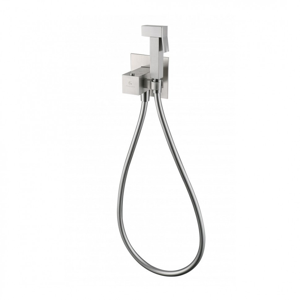 Гигиенический душ со смесителем Grocenberg GB008 с термостатом, никель