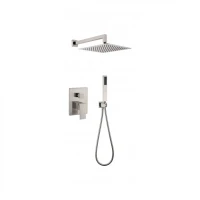 Душевая система скрытого монтажа Grocenberg GB5089NK-3, никель