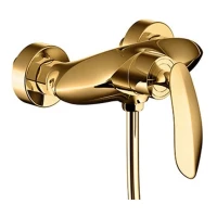 Смеситель для душа с ручным душем Grocenberg GB9001, золото глянец