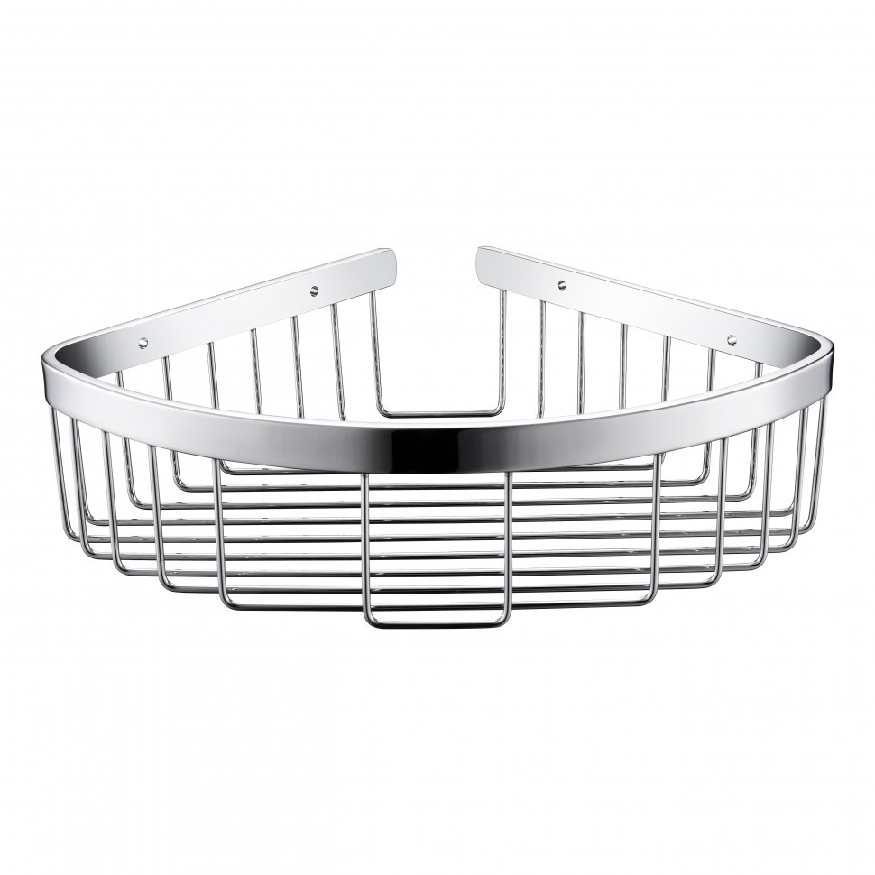 Полка корзина угловая Grocenberg AC0091CR, хром