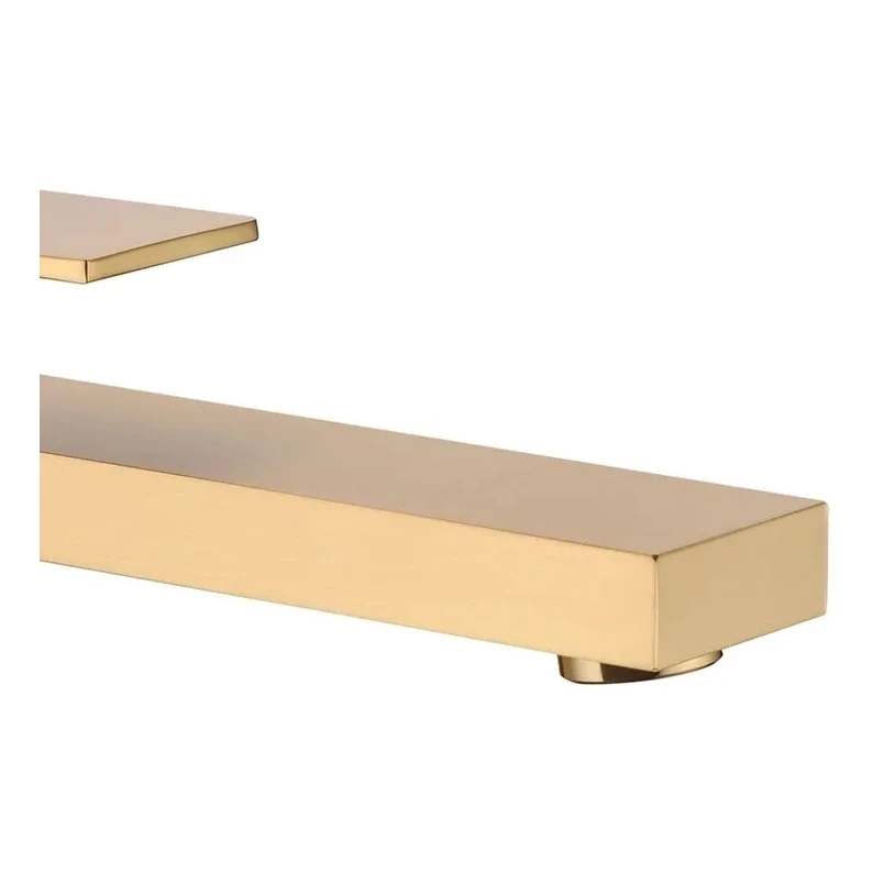 Смеситель для раковины высокий Grocenberg GB3008, матовое золото