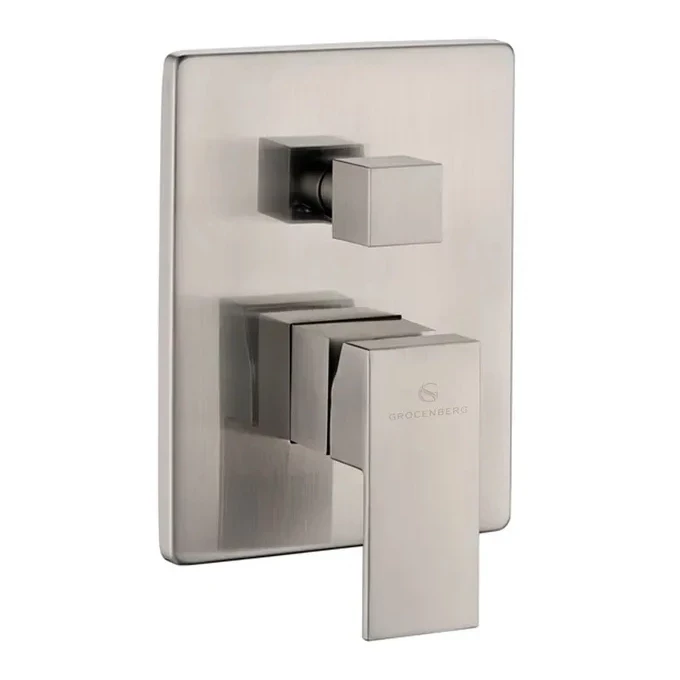 Душевая система скрытого монтажа Grocenberg GB5089NK-4, никель