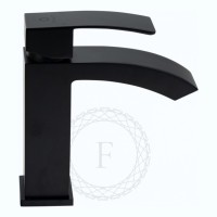 Смеситель для раковины FILARETE Waterfall FL5010, черный матовый
