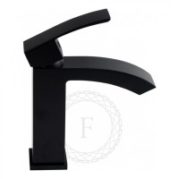 Смеситель для раковины FILARETE Waterfall FL5010, черный матовый