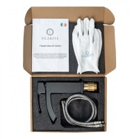 Смеситель для раковины FILARETE Waterfall FL5010, черный матовый