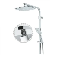 Душевая система Grocenberg GB7007, белый/хром