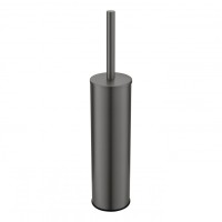 Ёршик для унитаза напольный/подвесной Grocenberg AC0074BG, графит