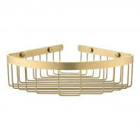 Полка корзина угловая Grocenberg AC0091MG, матовое золото Полка корзина угловая Grocenberg AC0091MG, матовое золото