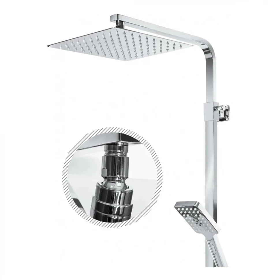 Душевая система Grocenberg GB7007, хром