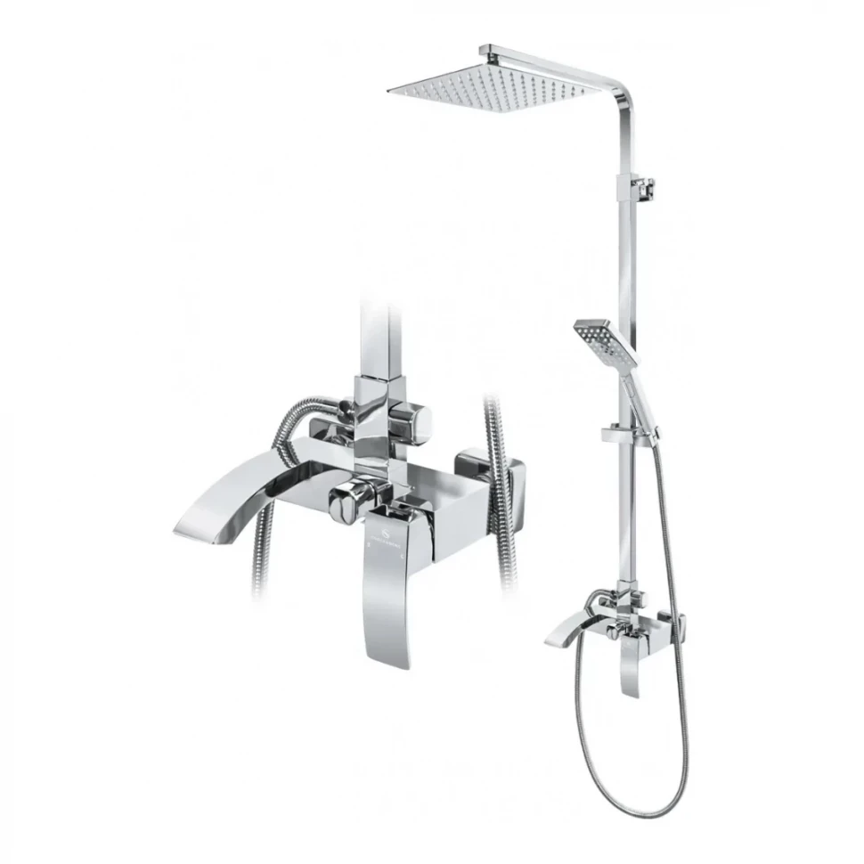 Душевая система Grocenberg GB7007, хром