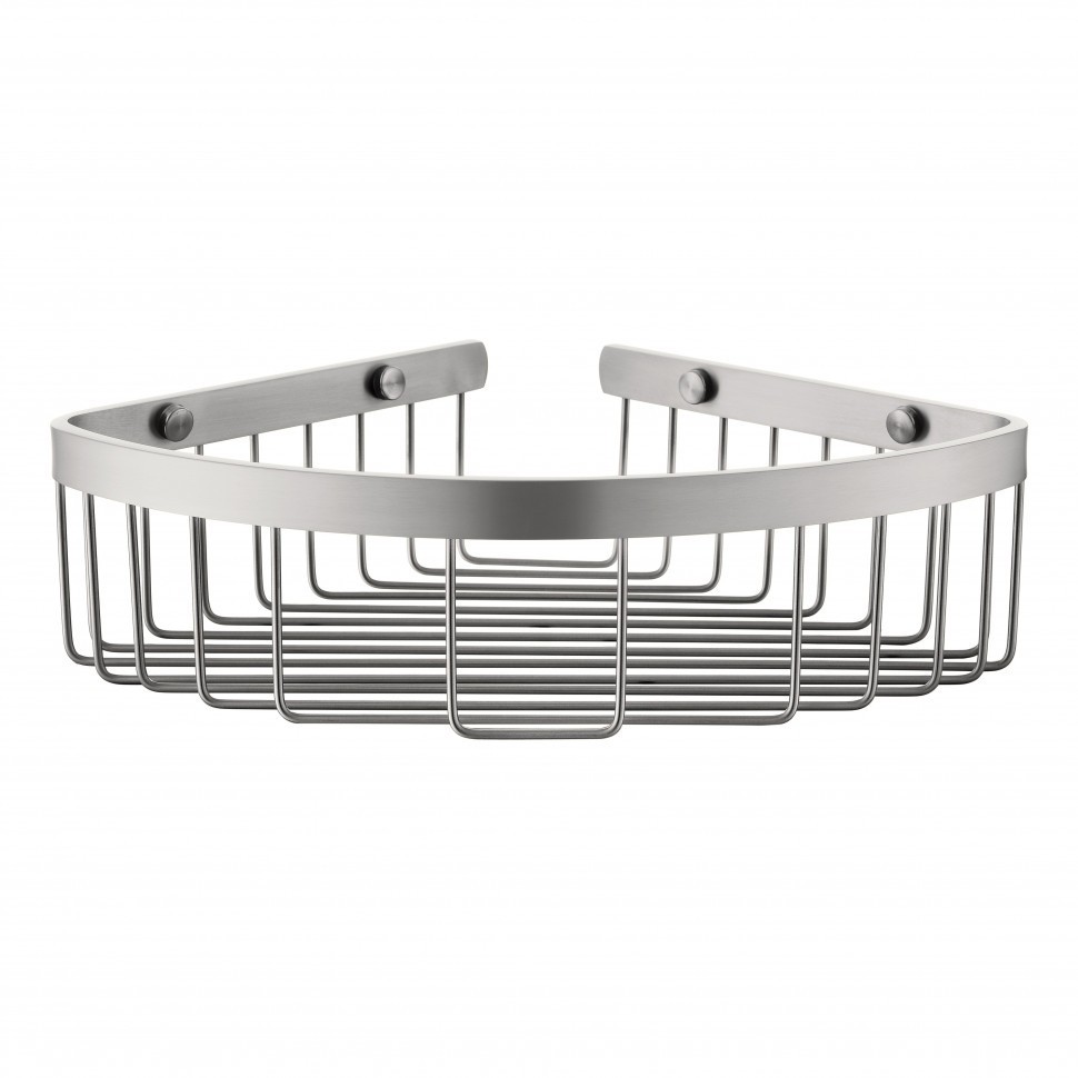 Полка корзина угловая Grocenberg AC0091NK, никель