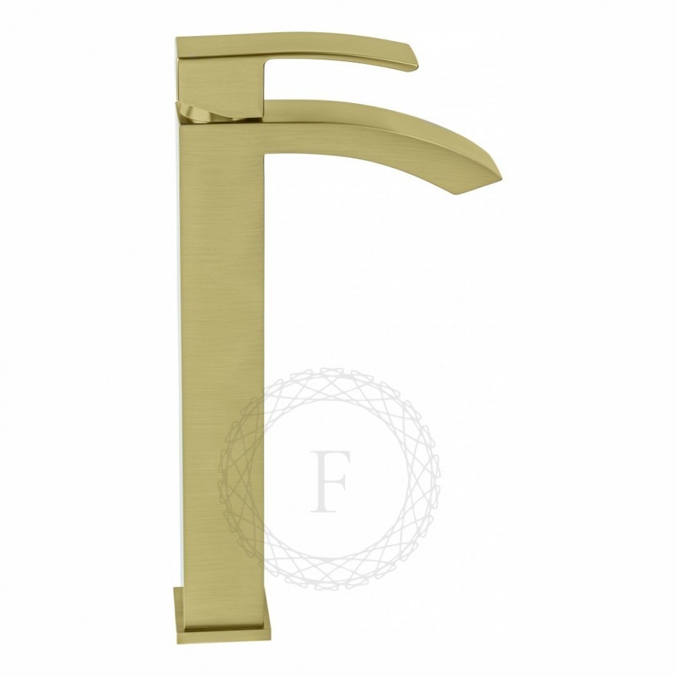 Смеситель для раковины FILARETE Waterfall FL6010, матовое золото