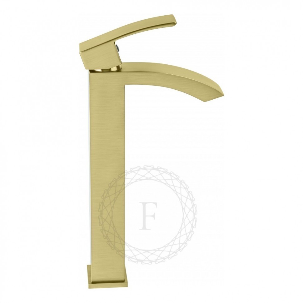 Смеситель для раковины FILARETE Waterfall FL6010, матовое золото