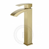 Смеситель для раковины FILARETE Waterfall FL6010, матовое золото