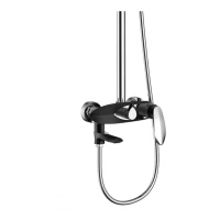 Душевая система Grocenberg GB7001, черный хром