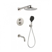 Душевая система скрытого монтажа Grocenberg GB5091, никель