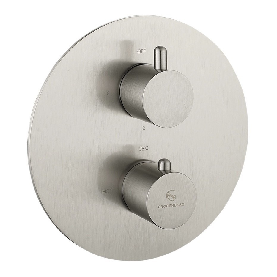 Душевая система скрытого монтажа Grocenberg GB5091, никель