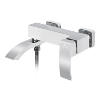 Набор для ванны 3 в 1 Grocenberg GB1007, белый/хром