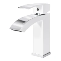 Набор для ванны 3 в 1 Grocenberg GB1007, белый/хром