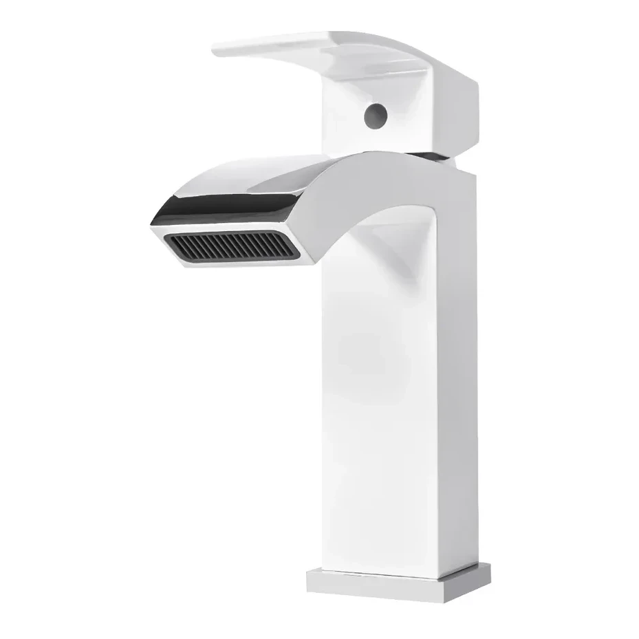 Набор для ванны 3 в 1 Grocenberg GB1007, белый/хром