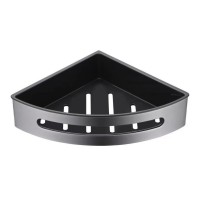 Полка корзина угловая Grocenberg AC0092BG, графит