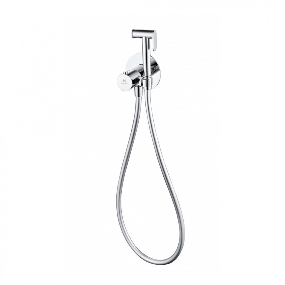 Гигиенический душ со смесителем Grocenberg GB009 с термостатом, хром