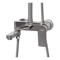 Душевая система Hansberge H5049, никель