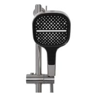 Душевая система Hansberge H5049, никель