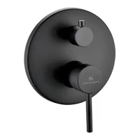 Душевая система скрытого монтажа Grocenberg GB5099BL-1, черный матовый