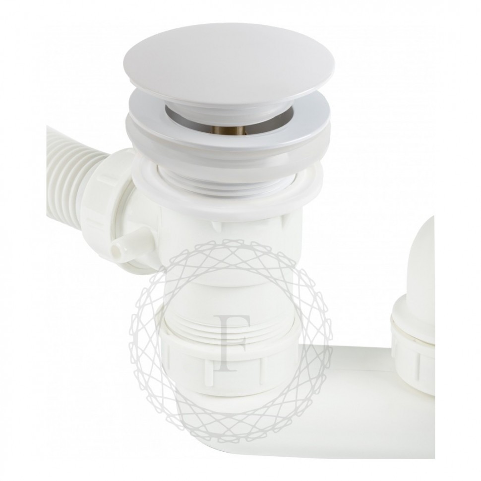 Сифон для ванны автоматический FILARETE FL90, белый