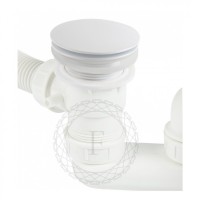 Сифон для ванны автоматический FILARETE FL90, белый