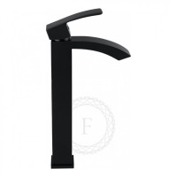 Смеситель для раковины FILARETE Waterfall FL6010, черный матовый