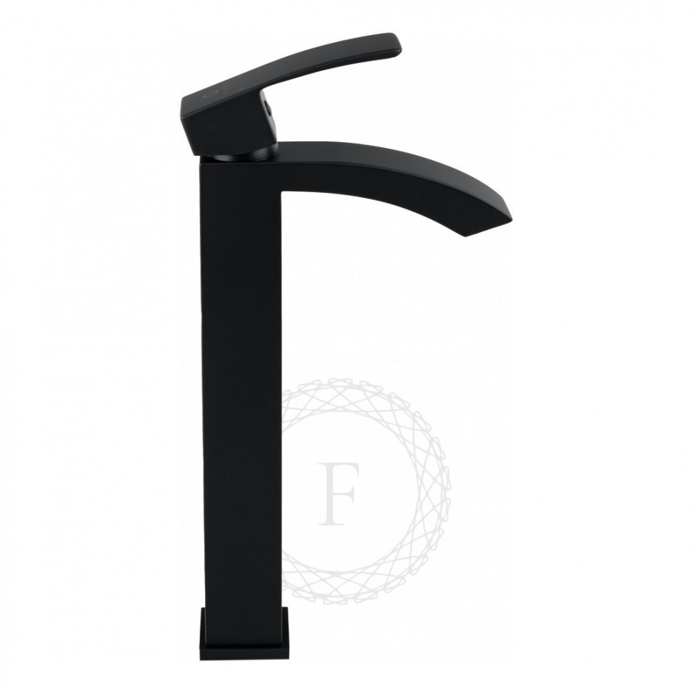 Смеситель для раковины FILARETE Waterfall FL6010, черный матовый