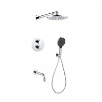 Душевая система скрытого монтажа Grocenberg GB5091, хром