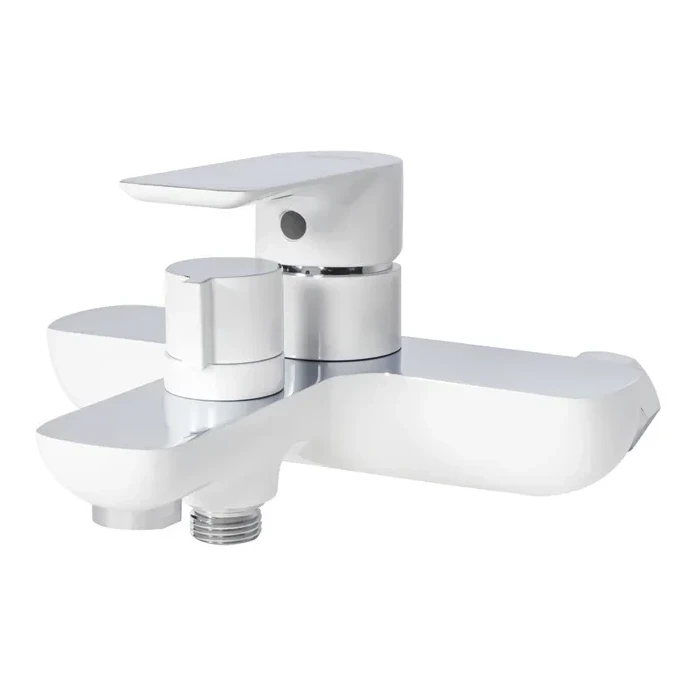 Набор для ванны 3 в 1 Grocenberg GB1009, белый/хром