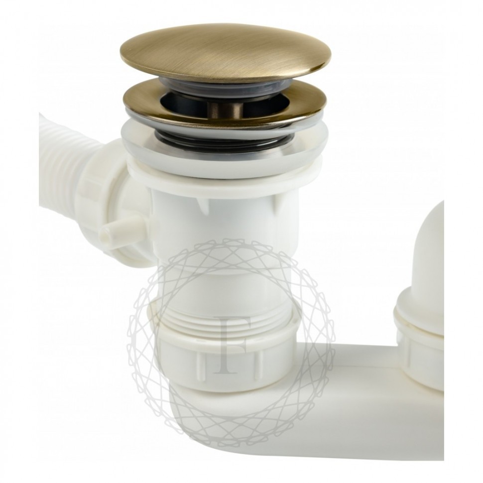 Сифон для ванны автоматический FILARETE FL90, бронза