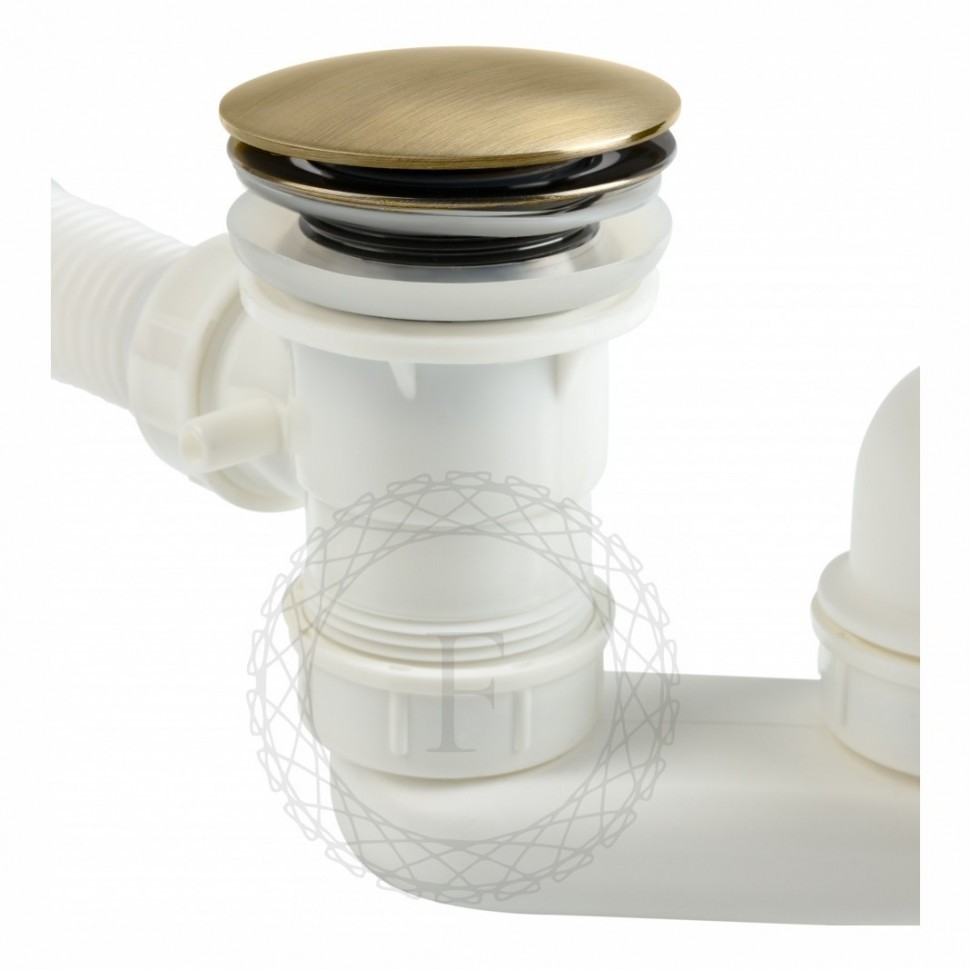 Сифон для ванны автоматический FILARETE FL90, бронза