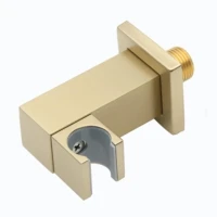 Душевое соединение с держателем Grocenberg GB188, матовое золото